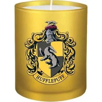 Cizojazyčná kniha Harry Potter: Hufflepuff Glass Votive Candle - Insight Editions