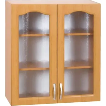 Kuchyňská linka Horní skříňka LORA MDF NEW KLASIK W80S - olše - SLEVA 3% s kodem radost25