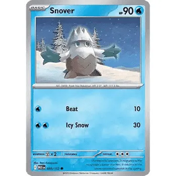 Volný čas Pokémon MEG 035/132 Snover - Mega Evolution Stav: Near Mint, Verze: NORMAL