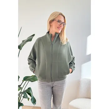 Dámská bunda Dámská bunda WARM khaki - BUWAKHL