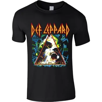 Pánské tričko Def Leppard Hysteria Black 2XL Tričko