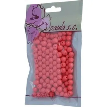 Dětské navlékací korálky Korálky 8mm matné plastové 50 g [A]