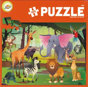 Puzzle toy universe Puzzle Safari 100 dílků