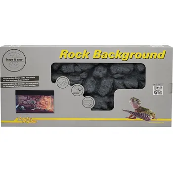 Dekorace do terária Lucky Reptile zadní stěna Rock Background Basalt Grey 78x38 cm