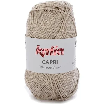 Příze Katia Capri 82067 Light Beige Pletací příze