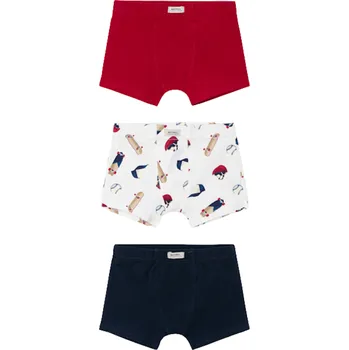 MAYORAL chlapecké boxerky set 3 ks červená vel. 140 cm