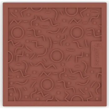 miska pro kočku District 70 QUEST lízací podložka Terra 28x28 cm