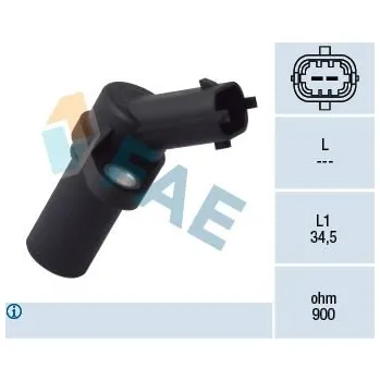 Kliková hřídel Generátor impulsů, klikový hřídel FAE 79093