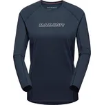 Triko dlouhý rukáv dámské MAMMUT Selun FL Longsleeve Women Logo marine - M