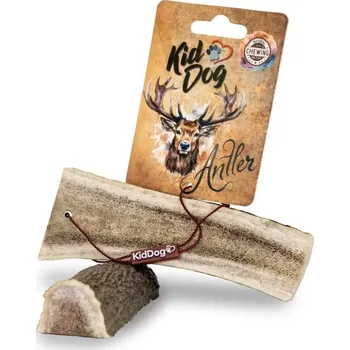 Pamlsek pro psa KIDDOG Antler, jelení paroh půlený - M