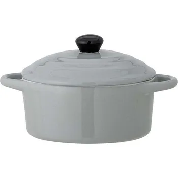 Hrnec Hrnec s pokličkou Bloomingville Thanos 82057703 šedá 90X