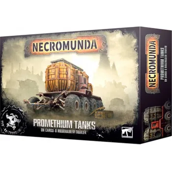 Games Workshop Necromunda: Promethium Tanks on Cargo-8 Trailer