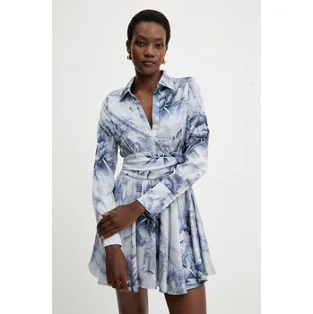 Dámské šaty Šaty Guess CONCETTA W5YK00.WF1T2 modrá 55X, vel. XL