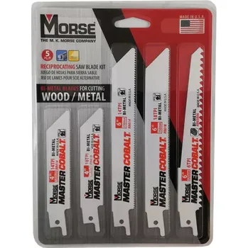 Pilová lišta Mečové listy různé - sada BIMETAL (pouzdro 5ks)