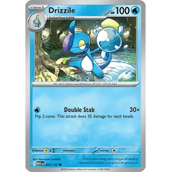 Sběratelská karetní hra Pokémon MEG 040/132 Drizzile - Mega Evolution Stav: Near Mint, Verze: NORMAL