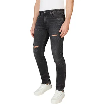 Pánské džíny Pepe Jeans Pánské džíny TAPERED JEANS STANLEY Barva: denim (odpovídá obrázku), Velikost: W38 L32