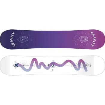 Snowboarding Gravity SIRENE WHITE, dámský snowboard 24/25 151