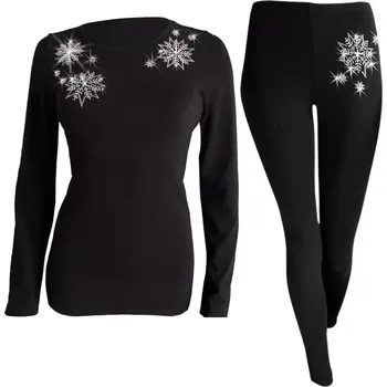 Set pánského termoprádla Ski Austria V 19 Spodní thermo prádlo black, set spodního prádla (legíny + triko) XXL L