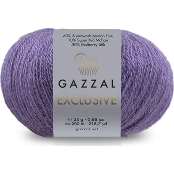 Příze Příze Exclusive Gazzal 9942 fialová