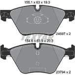 Sada brzdových destiček, kotoučová brzda TEXTAR 2469701