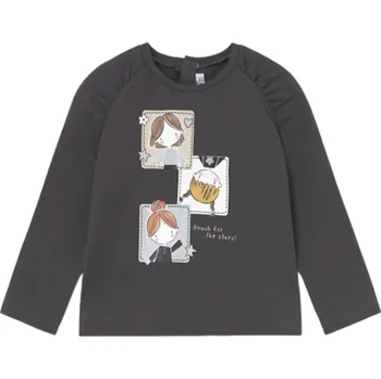 MAYORAL dívčí tričko DR dívky šedá vel. 98 cm