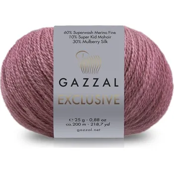 Příze Příze Exclusive Gazzal 9945 tmavší růžová