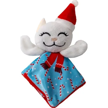Hračka pro kočku KONG Holiday hračka pro kočky Crackles Santa Kitty