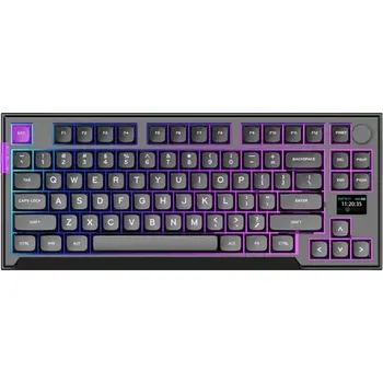 Klávesnice PREYON Silent Claw TKL Red černá (PSCTR85B)