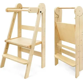 učicí věž Skládací učící věž LOFTY – přírodní