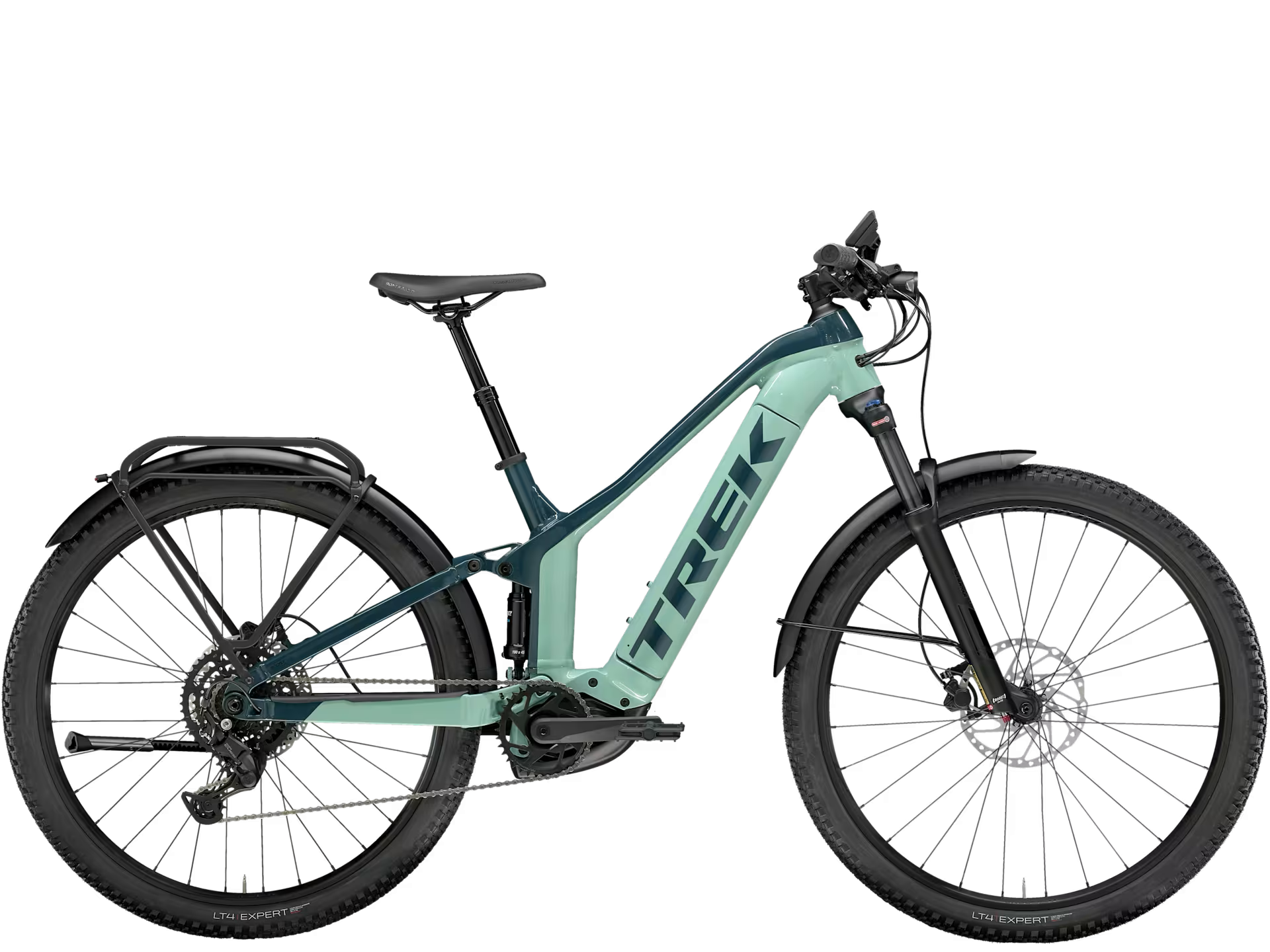 TREK Powerfly FS 4 Equipped Gen 3 Blue Sage/Juniper Velikost: L