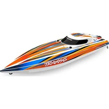 RC model lodě TRAXXAS Traxxas Distruptor 4S RTR oranžový AS_TRA106064-4-ORNG