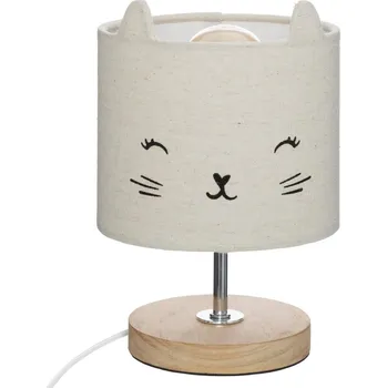 Noční světlo Dětská noční lampa CAT krémová