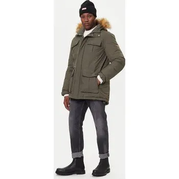 Dámská parka Hunter Parka Angus HARM0018252 Zelená Regular Fit M
