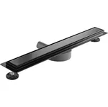 REA-G7802 - Odtokový žlab NEOX PRO 70 cm nerezová ocel/černá