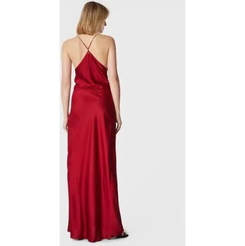 Dámské šaty Marciano Guess Večerní šaty 3RGK28 9444Z Červená Slim Fit 40