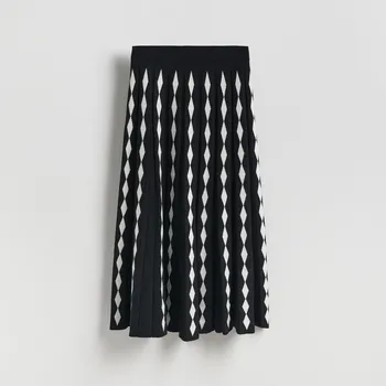 Dámská sukně Reserved - Sukně s&nbsp;příměsí viskózy - vícebarevná - 371HK-MLC - 371HK-MLC-L