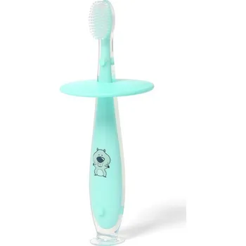 Zubní kartáček BABYONO Kartáček zubní bezpečný mint 12m+
