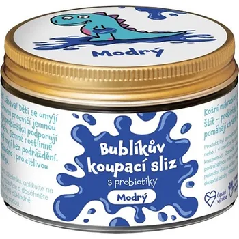 Dětská kosmetika PURE HARMONY Bublíkův koupací sliz s probiotiky modrý 100 g