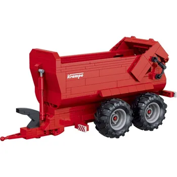 Hračka BRIXIES Plus 222.719 Krampe Halfpipe - sklápěcí návěs, 411 k