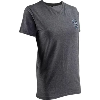 cyklistický dres LEATT Cyklistické triko s krátkým rukávem - CORE W - šedá XS