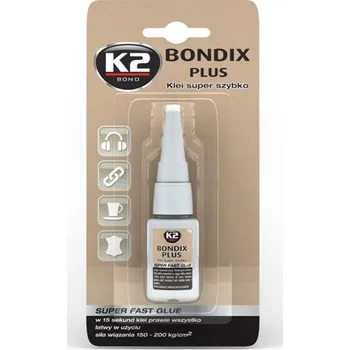Průmyslové lepidlo K2 BONDIX Plus, 10g - Vteřinové lepidlo