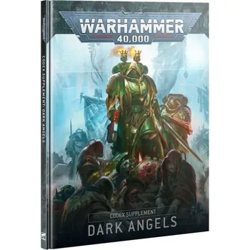 Příslušenství k deskovým hrám Games Workshop Warhammer 40,000 - Dark Angels: Codex Supplement - kniha