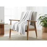 Přehoz na křeslo - sedačku SAMUEL bílá 70x160 cm Mybesthome