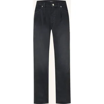 Pánské džíny Eightyfive Pánské Manšestrové Kalhoty Relaxed Fit, tmavě...