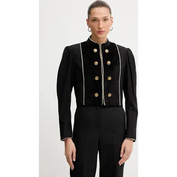 Dámské sako Blazer s příměsí vlny Twinset 252TS2040 černá 99X, vel. 38