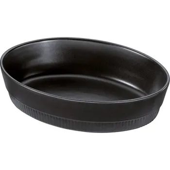Spring Chalet Zapékací mísa, oválná, 30 cm, černá