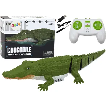 RC model ostatní Mamido RC Krokodýl Plovoucí na Vodu s Dálkovým Ovladačem