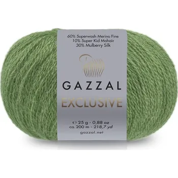Příze Příze Exclusive Gazzal 9931 jarní zelená