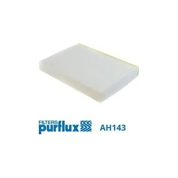 Ventilátor topení a klimatizace Filtr, vzduch v interiéru PURFLUX AH143