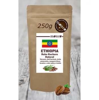 Káva ETHIOPIA REKO KOCHERE NATURAL KÁVA ARABICA
